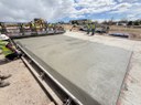 CO 21 Powers Boulevard and Airport Road Interchange Powers Boulevard concrete ramp paving at Airport Road April 2026.jpg thumbnail image