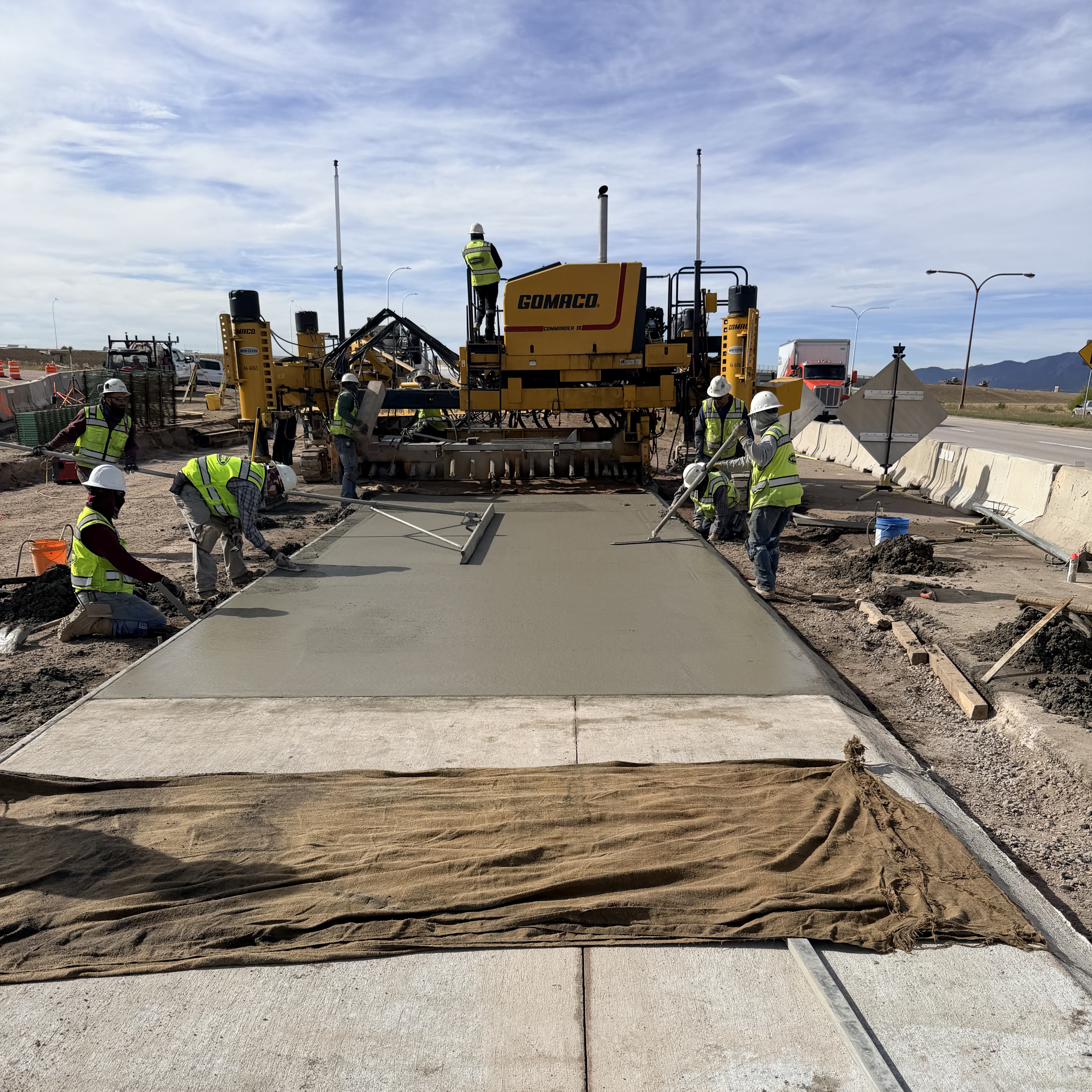 Ramp Rolag CO 21 Powers Boulevard and Airport Road Interchange Ramp Paving ...