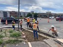 The project team creating ADA compliant curb ramps at 41st Avenue and Colorado Boulevard. thumbnail image