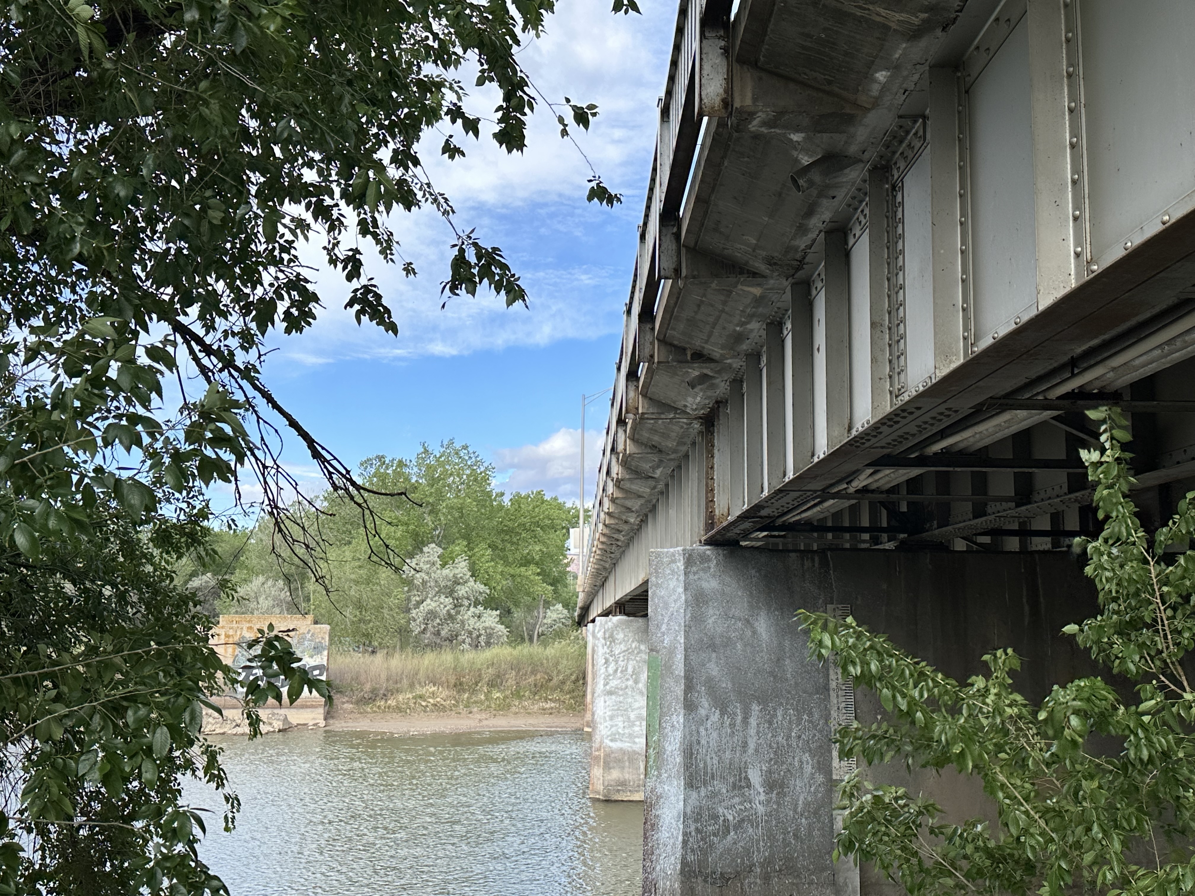 CO 340 Resurfacing in Mesa County Multiple pillars after concrete repairs.jpg detail image