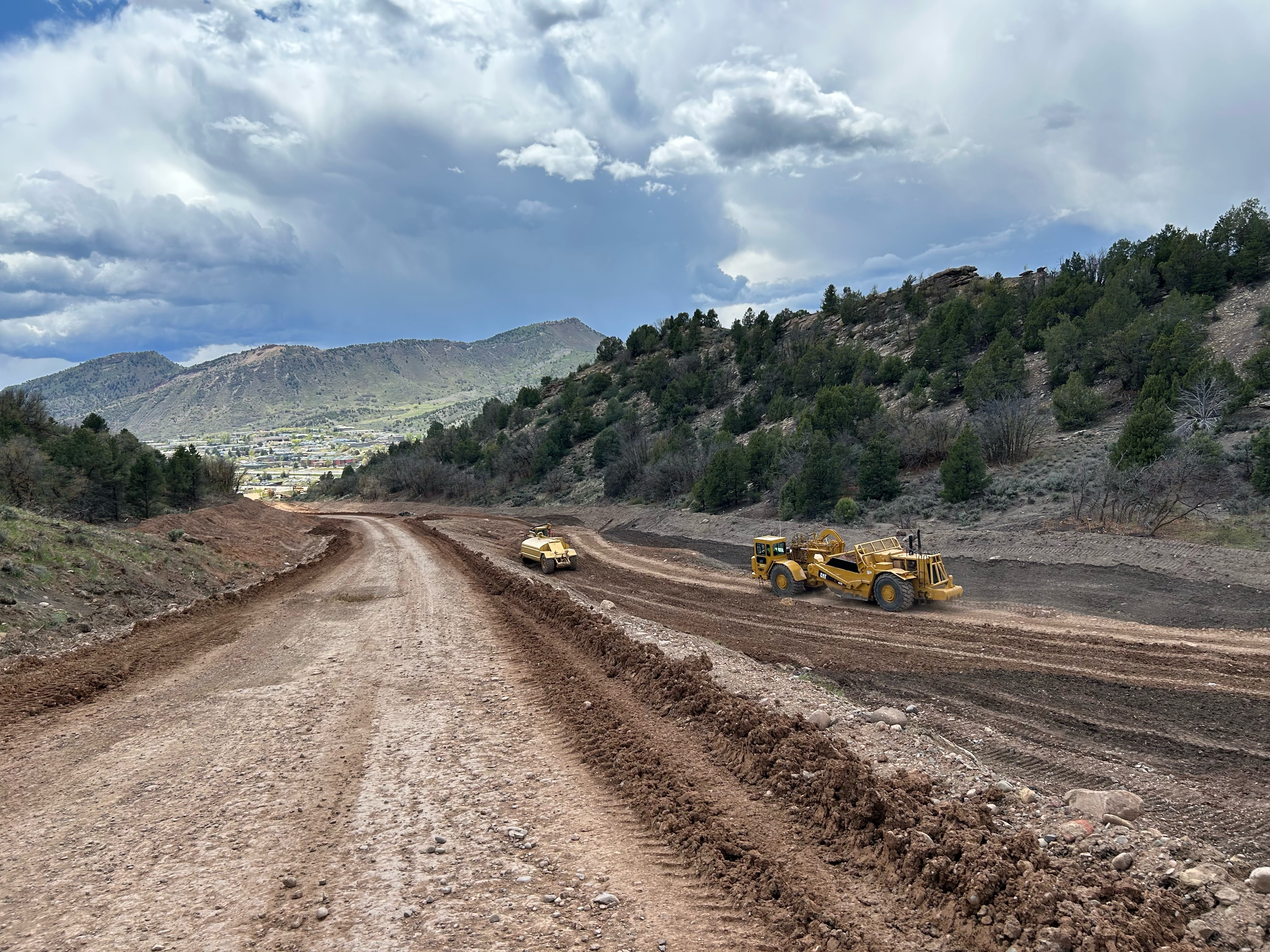 CO 3 at Ewing Mesa Road Intersection Improvements Roadway Widening Southwest View.jpeg detail image