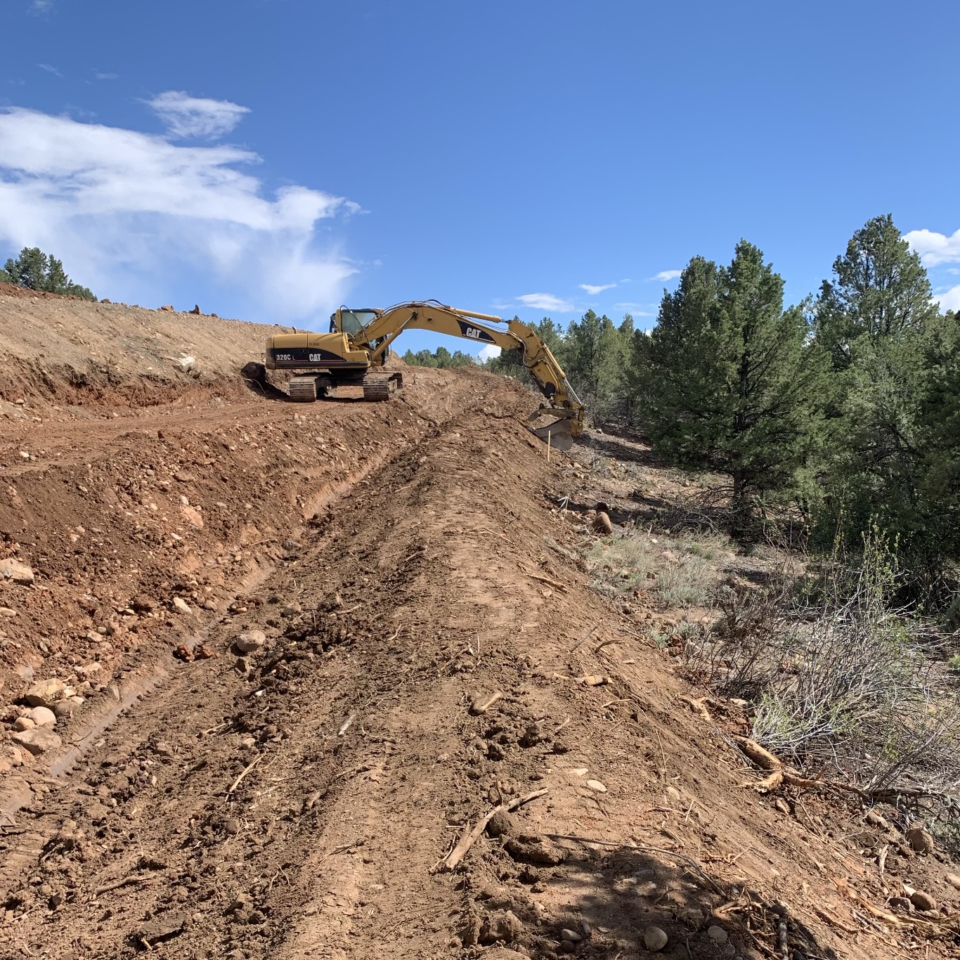 CO 3 at Ewing Mesa Road Intersection Improvements Gradin South View.jpg detail image