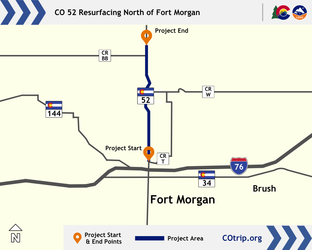 CO 52 Resurfacing North of Fort Morgan Project Location Map.png detail image