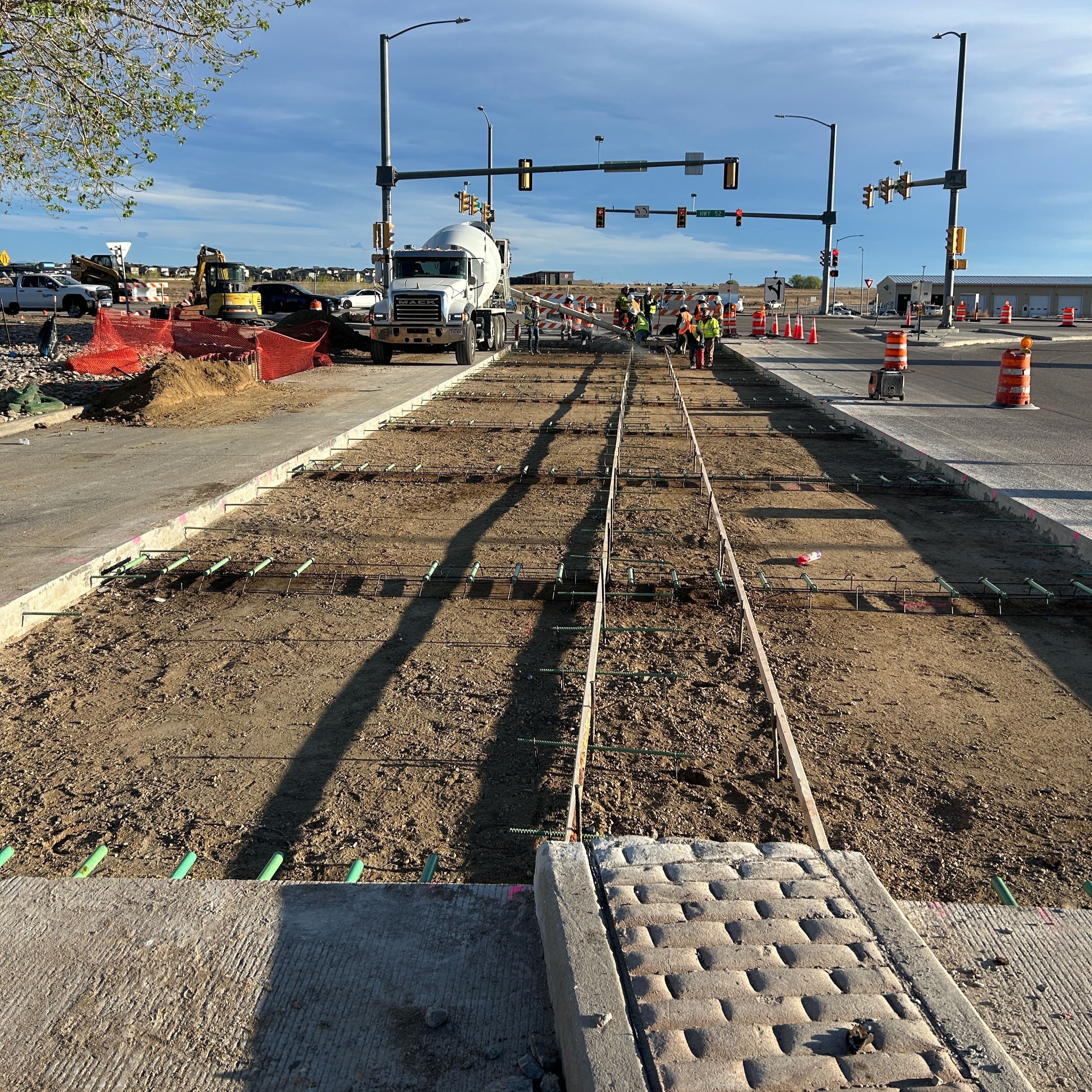 CO 52 Resurfacing Between I-25 and US 85 Puritan Way Concrete Work South of CO 52 - April 2026.jpg detail image