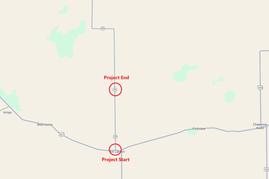 Map of CO 59 Resurfacing.png detail image