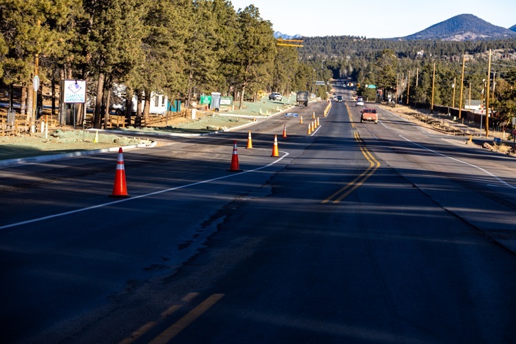 CO 67 Widening in Woodland Park Paving.jpg detail image