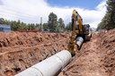 CO 67 Widening in Woodland Park Drainage Pipe Installation Photo 2.jpg thumbnail image