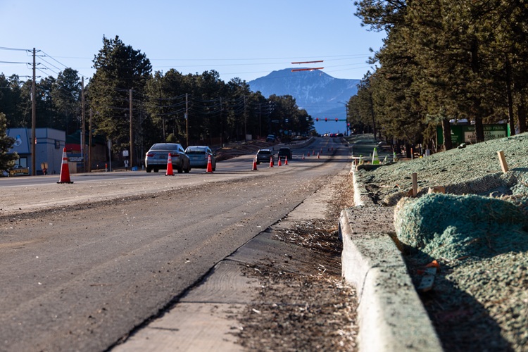 CO 67 Widening in Woodland Park Hydro Mulch Erosion Control.jpg detail image