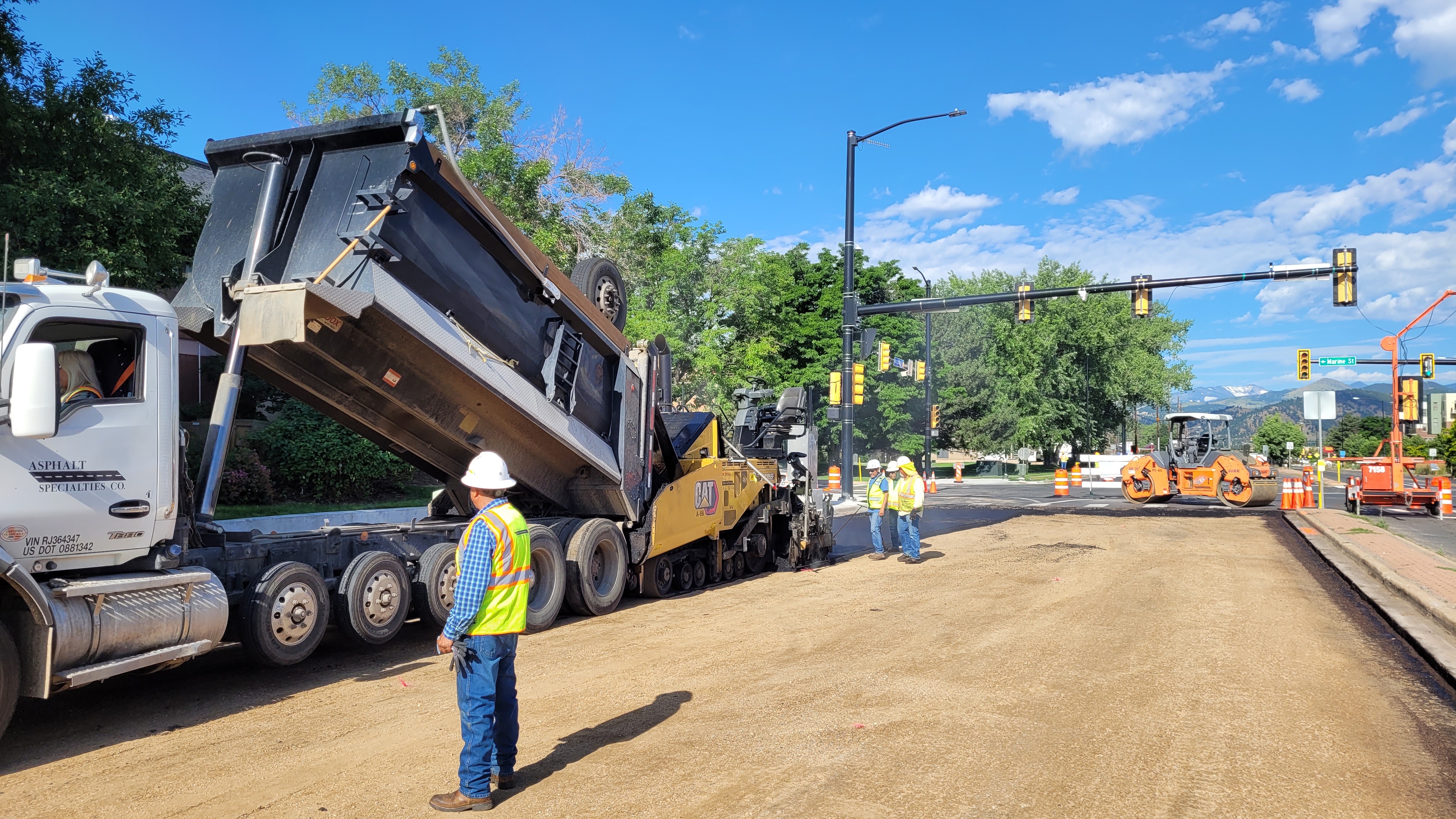 CO 7 Cherryvale Asphalt paving operations July 2025.jpg detail image