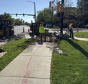 CO 7 Cherryvale Road to 28th_Concrete removal at SW Marine Street_May 2025.JPG thumbnail image
