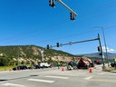 The project team performs potholing operations to prepare for new signal conduit installations at CO 82 and Catherine Store Road. thumbnail image