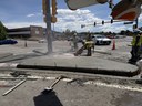 Pedestrian median upgrades at the Dartmouth and Parker Road (CO 83) intersection. thumbnail image