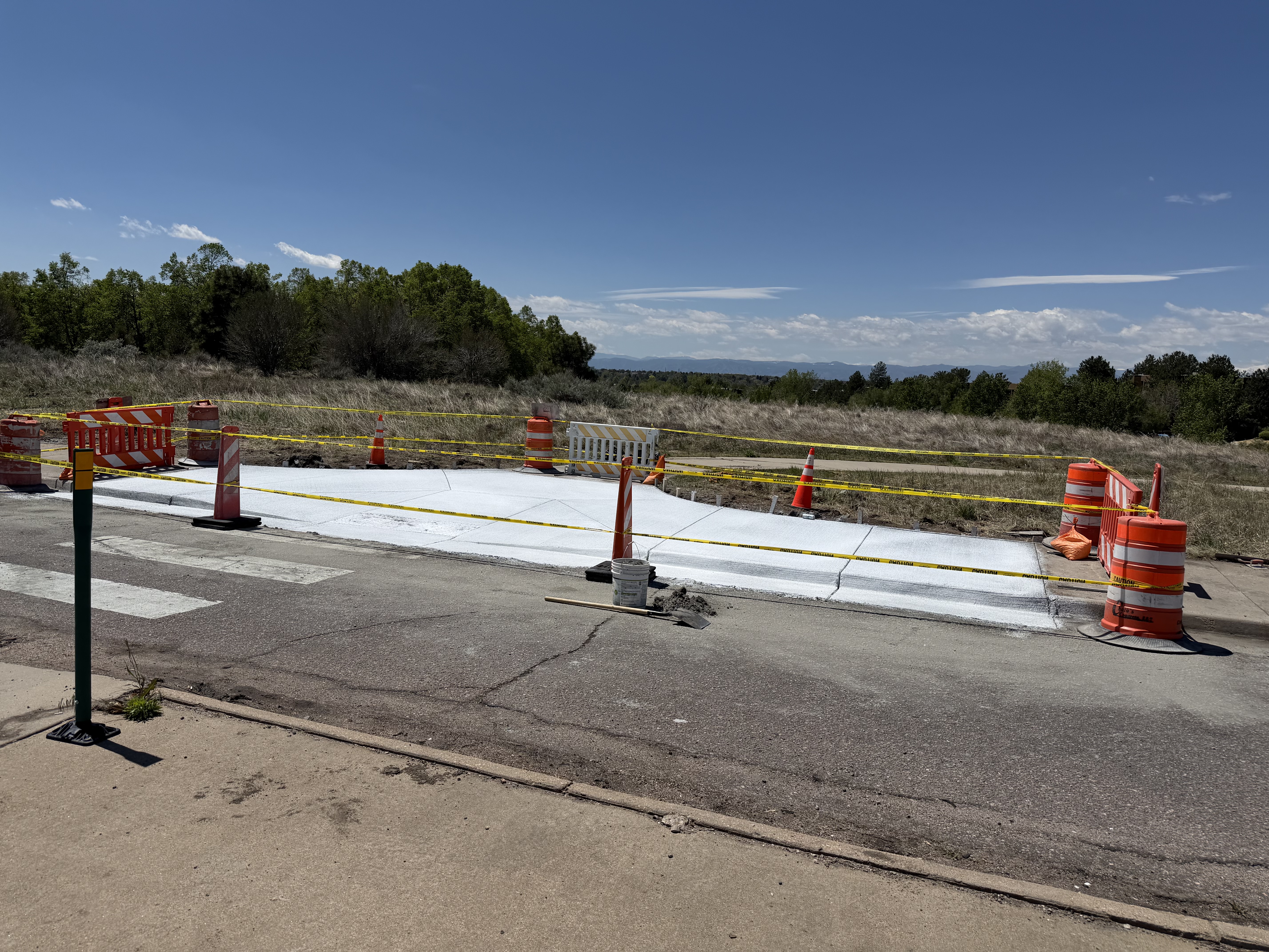 CO 83 ADA Curb Ramp Upgrades Havana Intersection Concrete Pour.jpg detail image