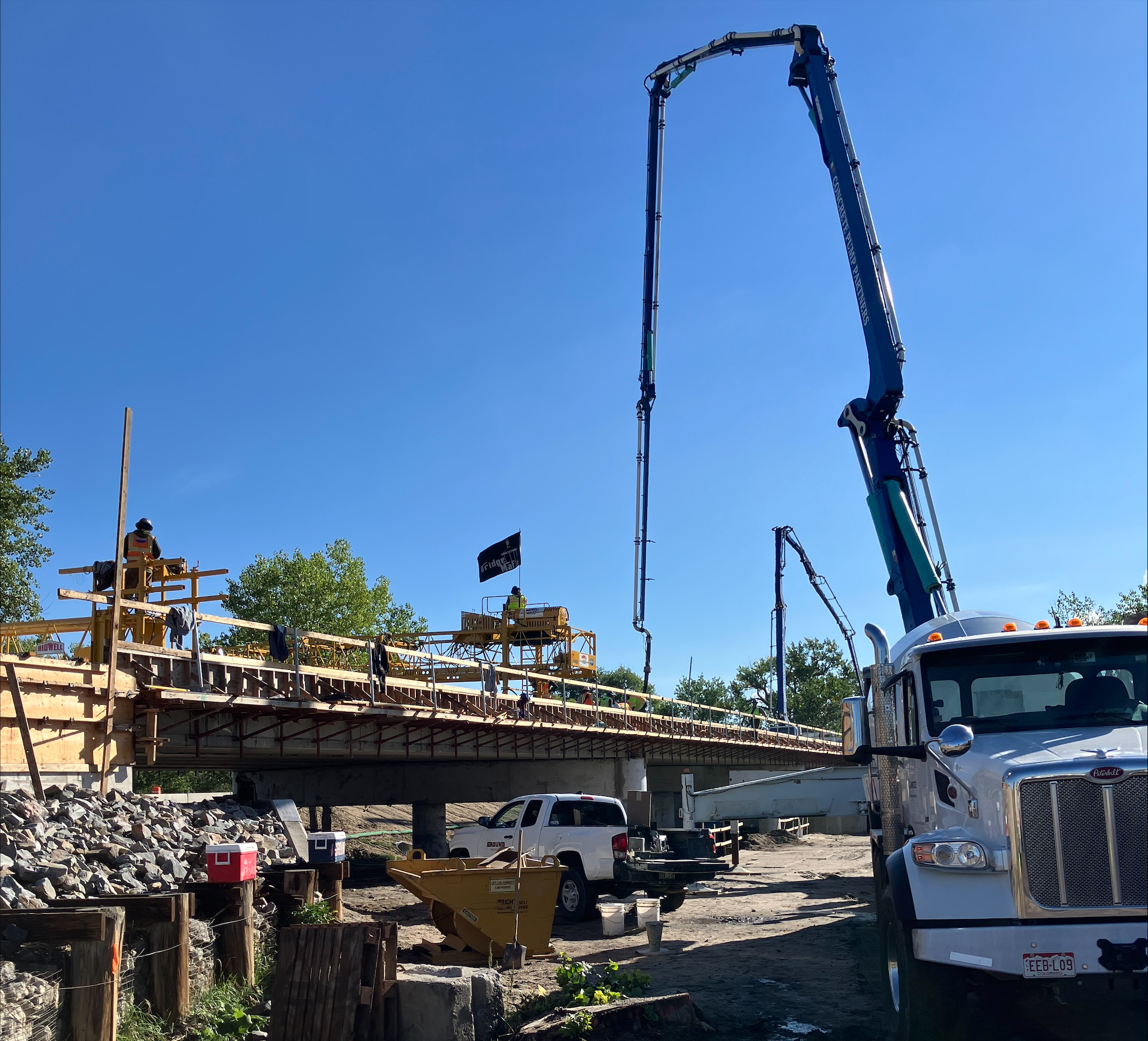 CO 86 Bridge Replacement in Kiowa Bridge Pour.jpeg detail image