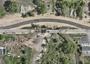 CO 86 Bridge Replacement in Kiowa Aerial image of the temporary shoofly during bridge demolition.jpg thumbnail image