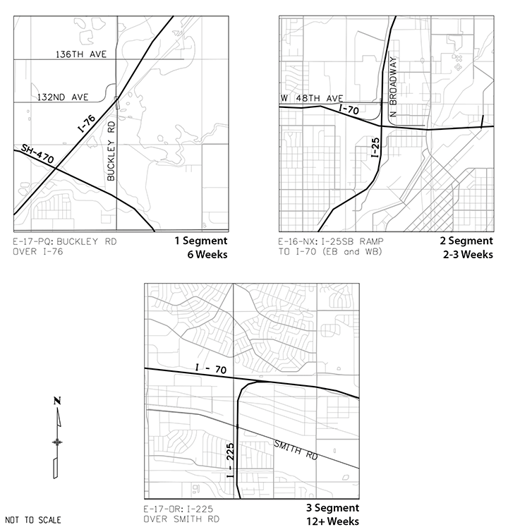 Denver Metro Railroad Expansion Device Repairs at Railroads Project location map Denver Metro Railroad Expansion Device Repairs at Railroads Project location map