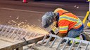 Bridge Repairs in Denver and Adams County - Customizing bridge joint on I-225.jpg thumbnail image