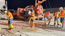 Bridge Repairs in Denver and Adams County - Native Sun crews replacing damaged bridge joint on I-225.jpg thumbnail image