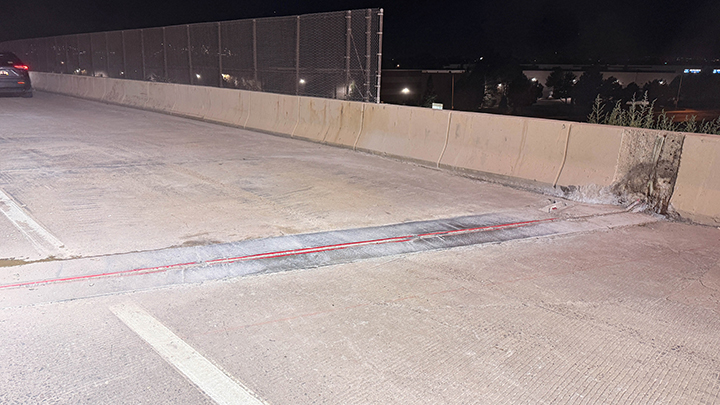Bridge Repairs in Denver and Adams County - New bridge joint on I-225.jpg detail image