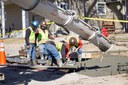 Concrete pour work underway at 8th and Lowell.jpg thumbnail image