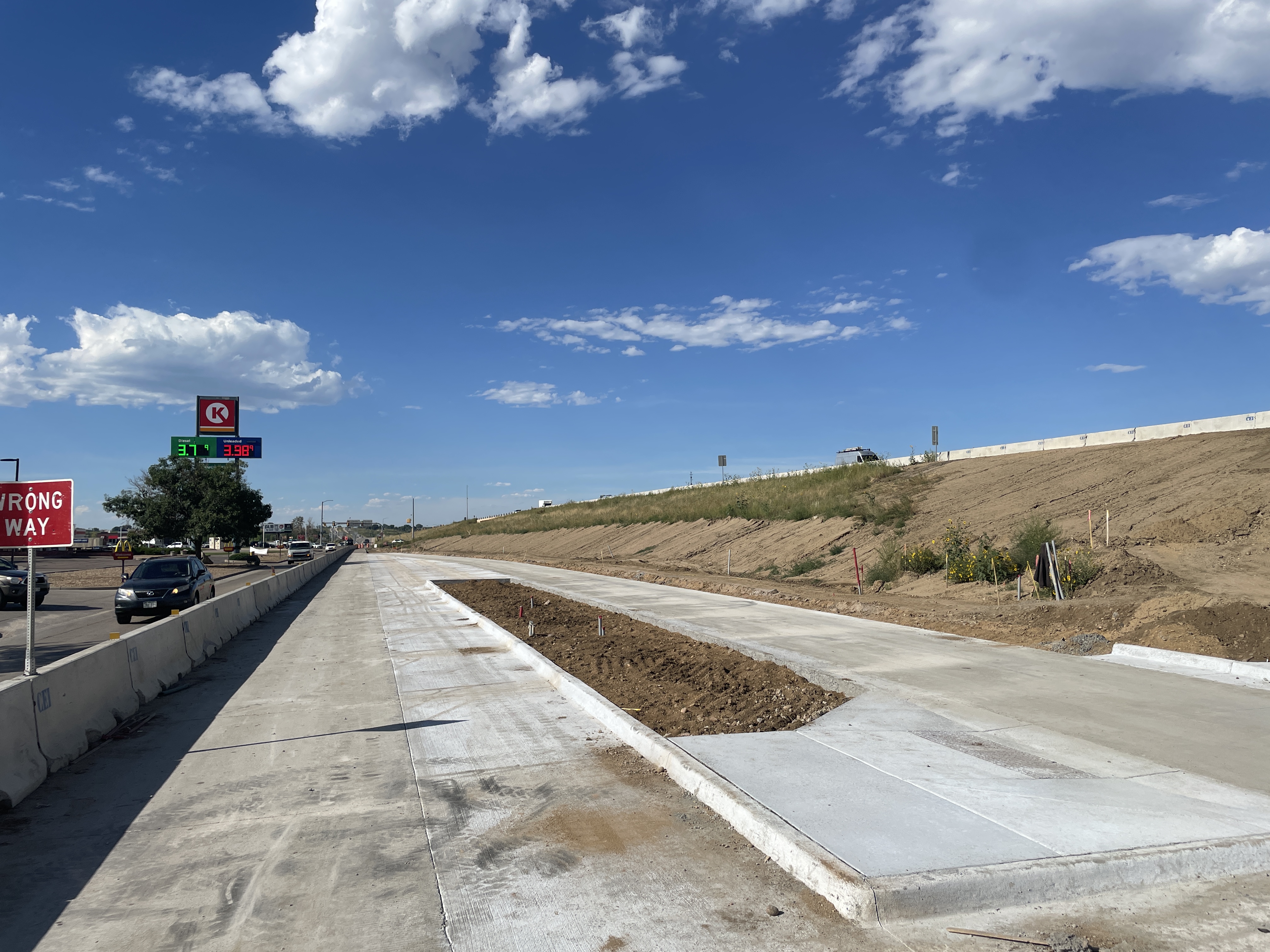 Firestone Mobility Hub - Paved Bus Pull-Off on SB Frontage Rd..JPG detail image