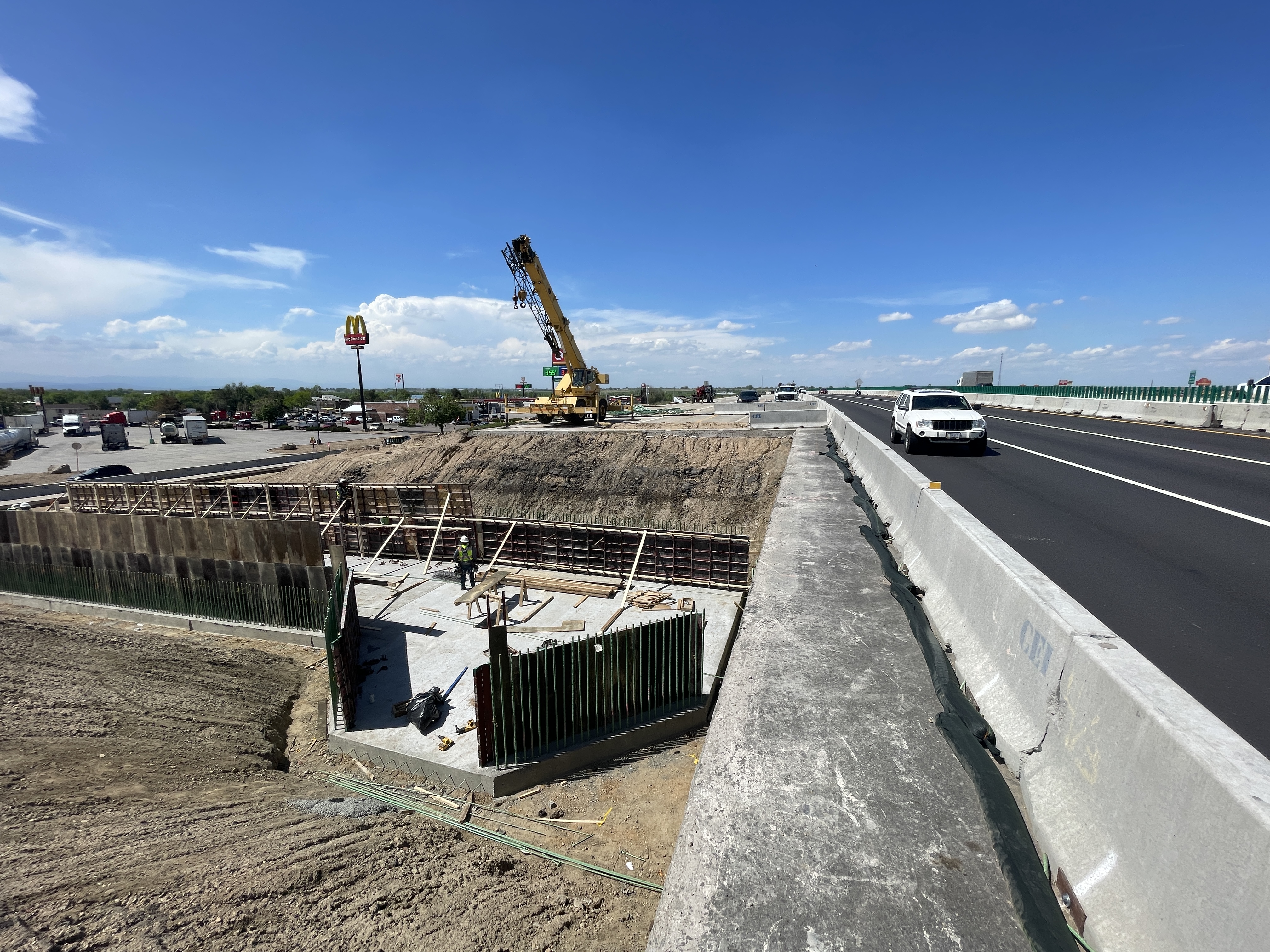 Firestone Mobility Hub_Setting formwork for pedestrian underpass walls.JPG detail image