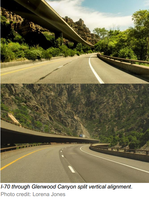 I-70 through Glenwood Canyon split vertical alignment.png