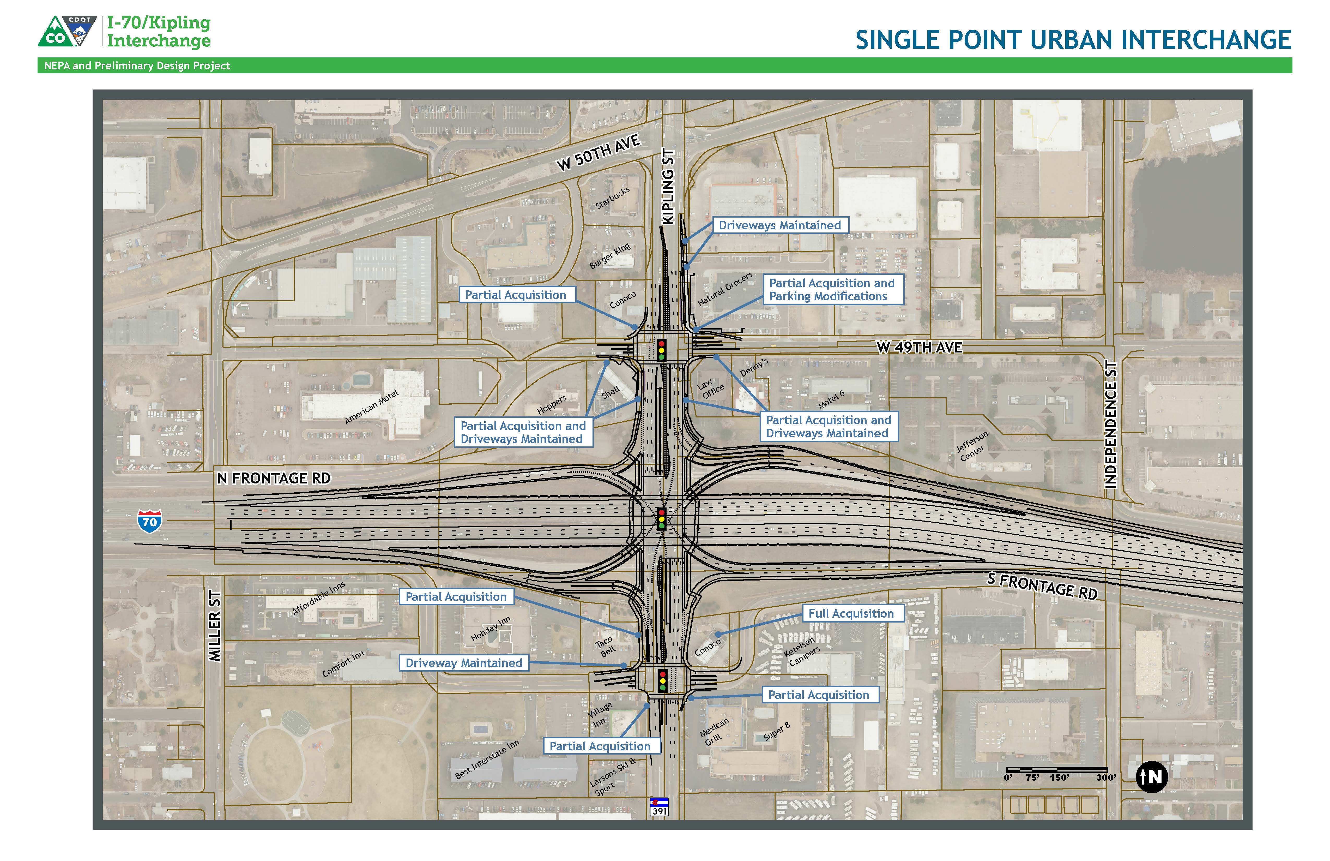 Single Point Urban Interchange detail image