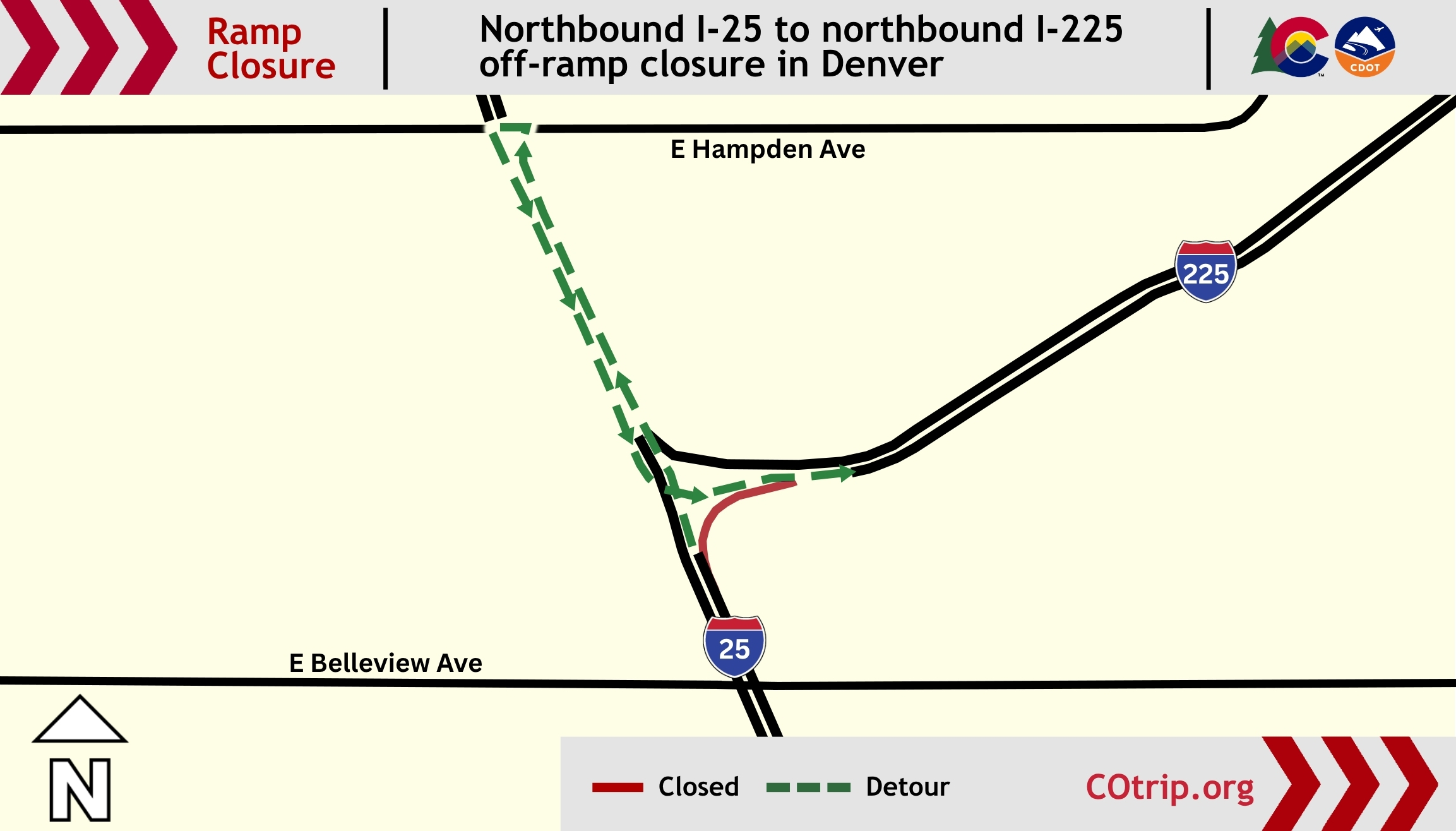 I-225 Bottleneck Mitigation northbound ramp closure.jpg detail image