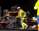 I-225 Bridge Rehabilitation Preparing for concrete pour for plug joint operations - November 2025 thumbnail image