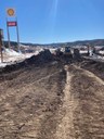 Crews lowering and grading Santa Fe Trail.jpg thumbnail image