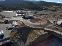 drone view oversized loads on new roundabout Phil Hull 9 22 22.JPG thumbnail image