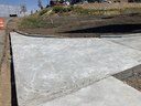 Newly poured concrete for tie in at sidewalk and ADA ramp.JPG thumbnail image