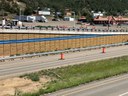 wide view newly painted wall at NB off ramp Exit 11.jpg thumbnail image