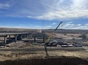 ResizedWide view drilling beams for new southbound I-25 bridge superstructure.jpg thumbnail image