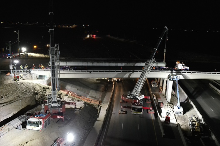 I-25 & CO 7 Interim Transit Improvements grid replacement drone view.jpg detail image