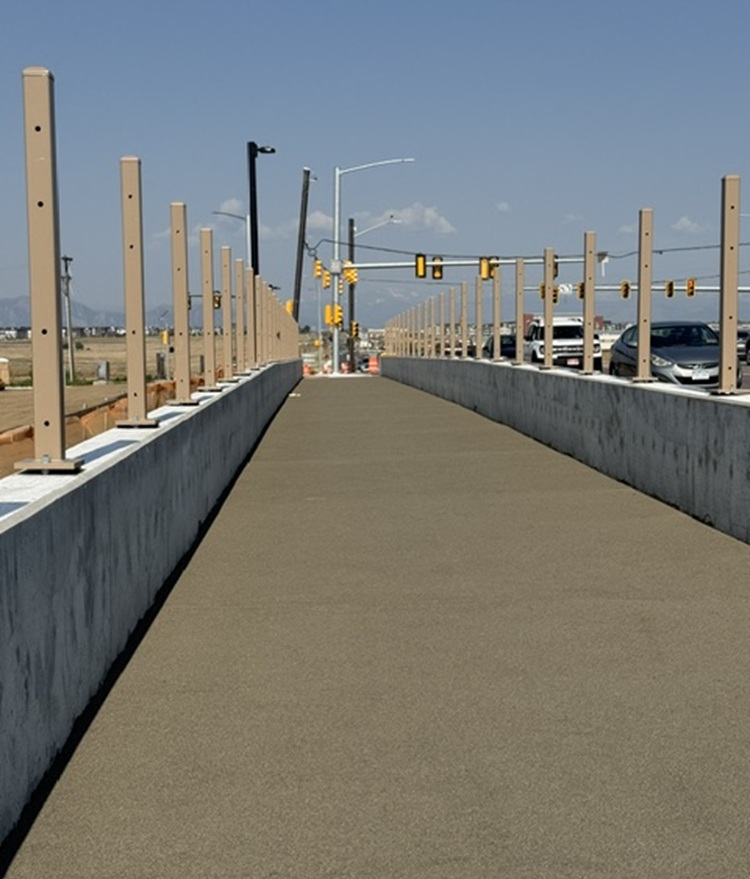 I-25 and CO 7 Interim Mobility Hub Closeup bridge deck.jpg detail image
