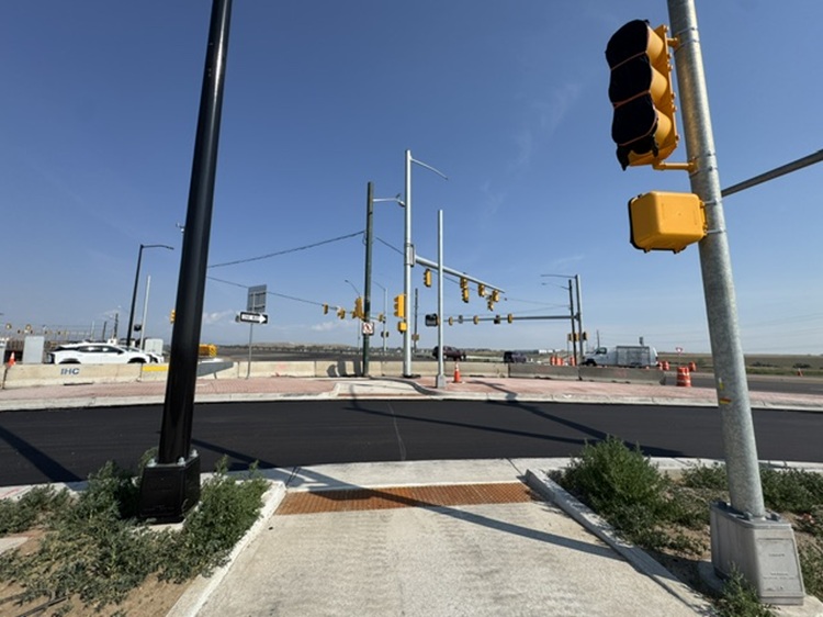 I-25 and CO 7 Interim Mobility Hub slip ramp curb and gutter.jpg detail image
