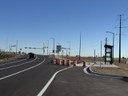 I-25 & CO 7 Interim Mobility Hub - northeast view new northbound I-25 off ramp Bustang slip ramp and shelter.jpeg thumbnail image