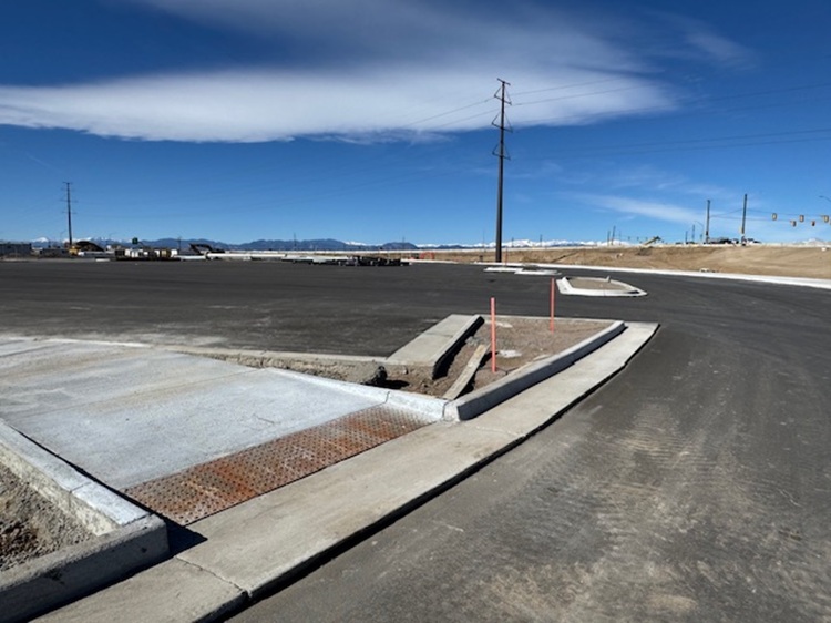 I-25 and CO 7 Interim Transit Improvements Park n Ride Curb and Gutter Paving.jpg detail image