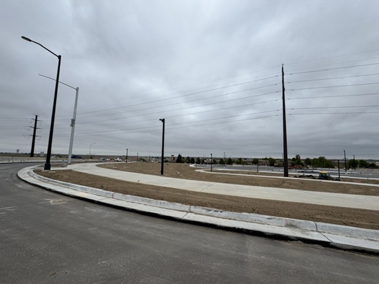 I-25 and CO 7 Interim Transit Improvements New Paving Curb and Gutter Light Poles.jpg detail image