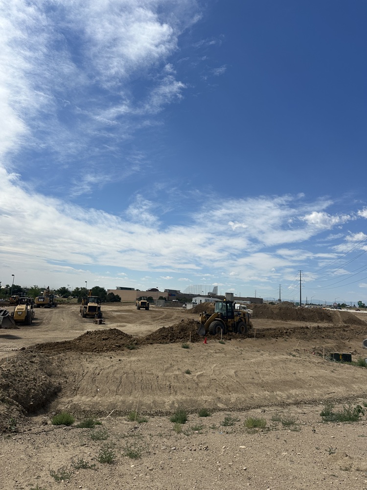 I-25 & CO 7 Interim Mobility Hub Cut and fill detail image