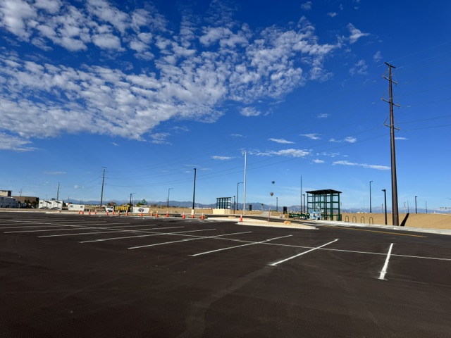 I-25 & CO 7 Interim Mobility Hub - wide view new Park-n-Ride.jpeg detail image