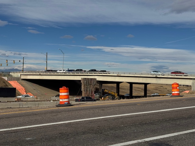 I-25 and CO 7 Interim Transit Improvements New Pedestrian Bridge Wide View.jpg detail image