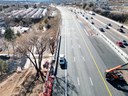 I-25 Acceleration/Deceleration Lanes Fillmore Street to Garden of the Gods Road Northbound I-25 - New Lanes over Ellston St.jpg thumbnail image