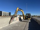 I-25 Lone Tree Mobility Hub Improvements I-25 Median Demolition.jpg thumbnail image