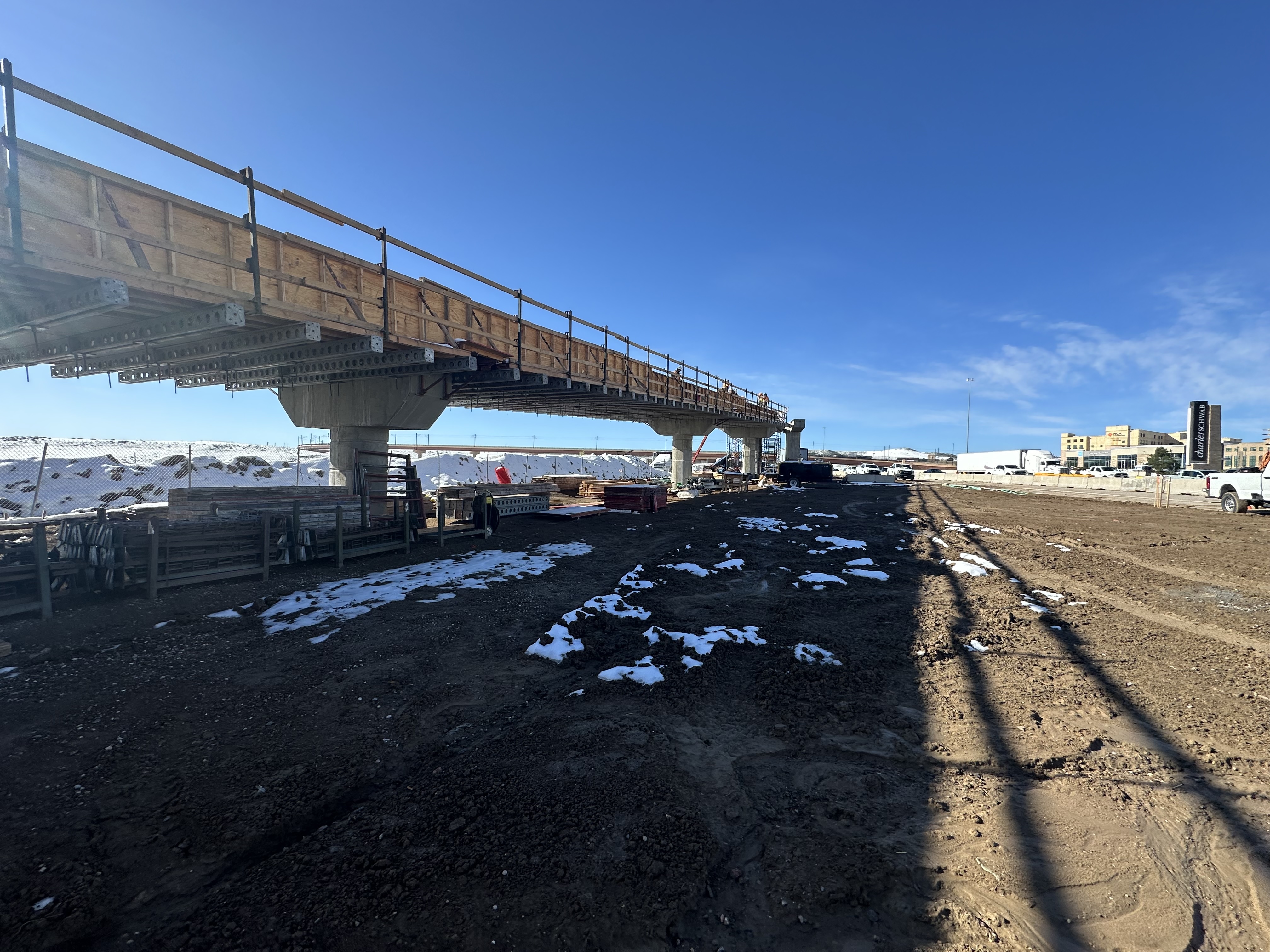 I-25 Lone Tree Mobility Hub northbound I-25 pedestrian bridge.jpg detail image