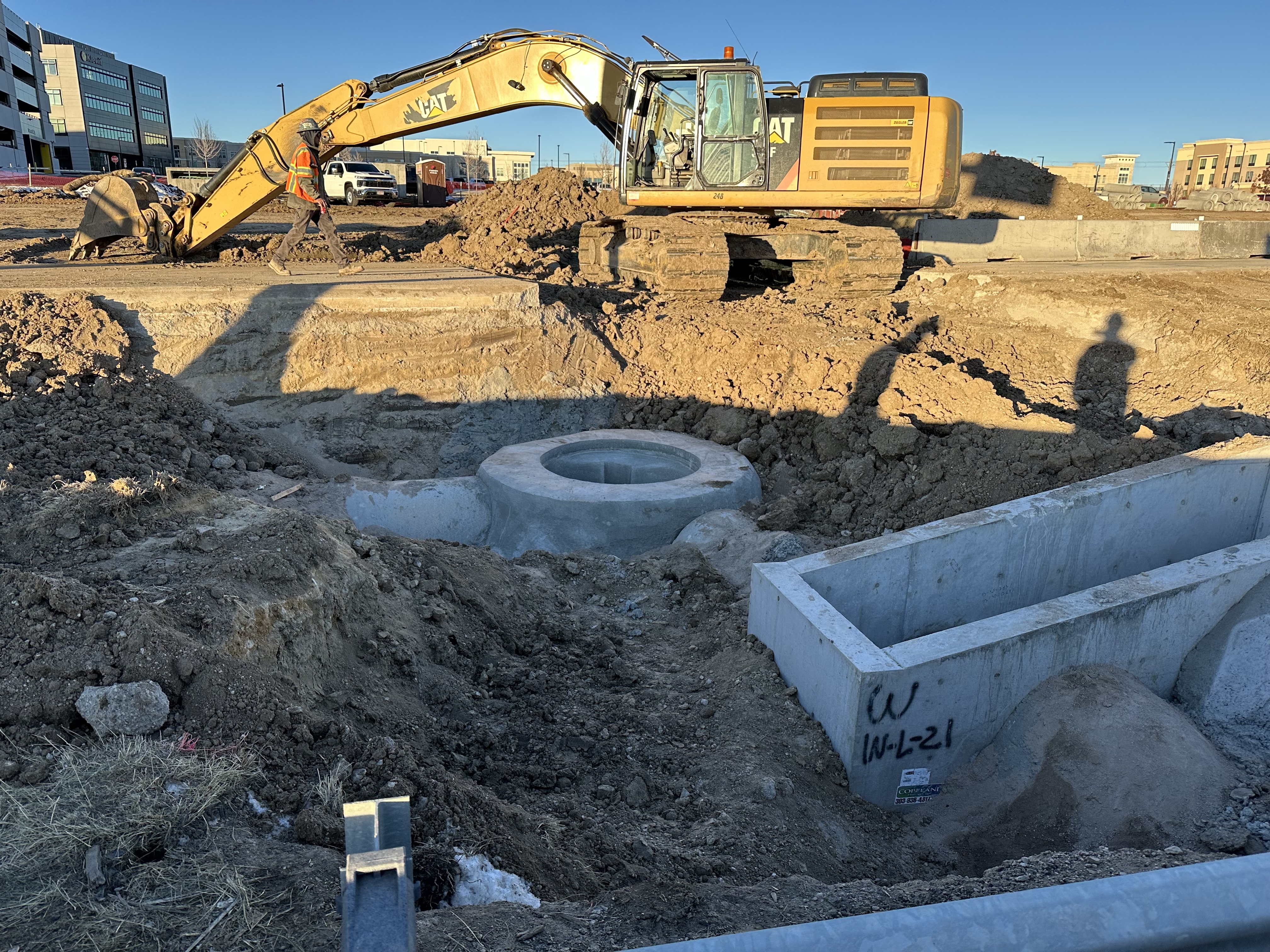 I-25 Lone Tree Mobility Hub Storm Sewer Crossing SB I-25.jpg detail image