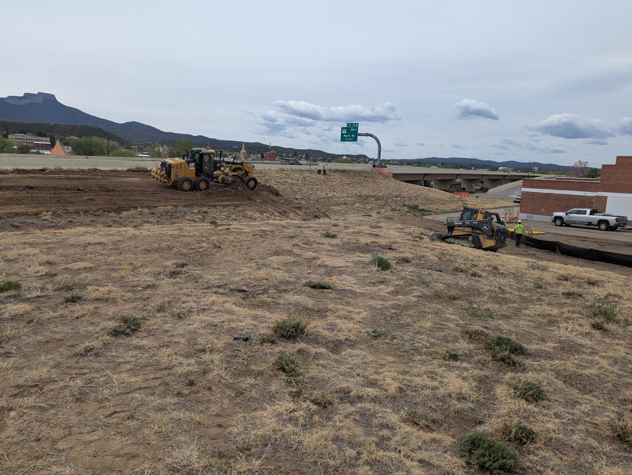 I-25 Exit 14 Trinidad Ramp Improvements Excavating.jpg detail image