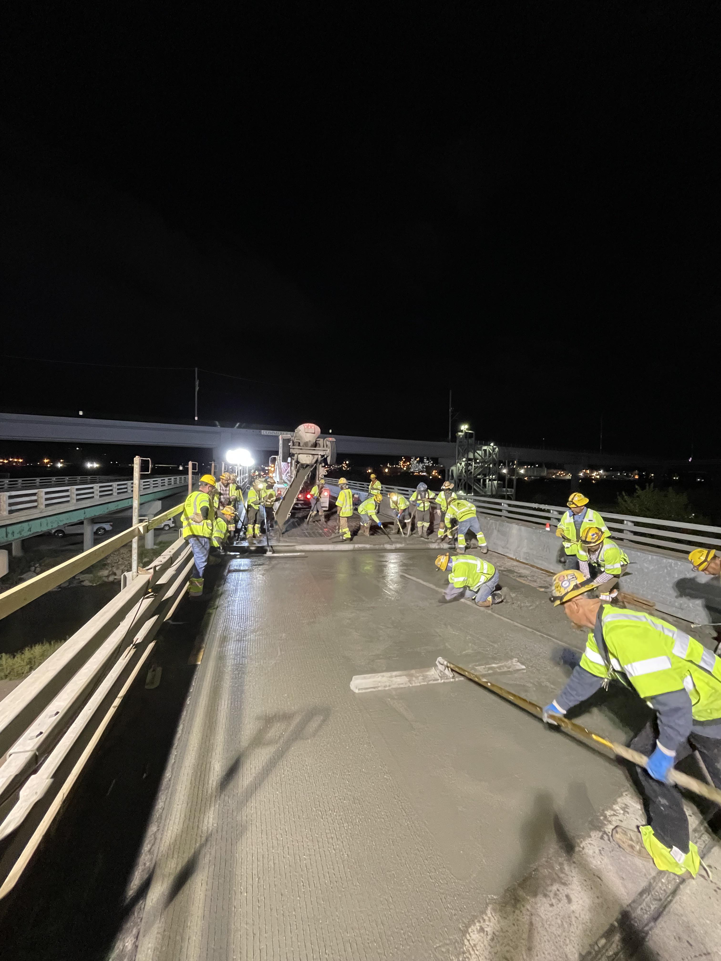 I-270 Bridge Repair Concrete Pour EB detail image